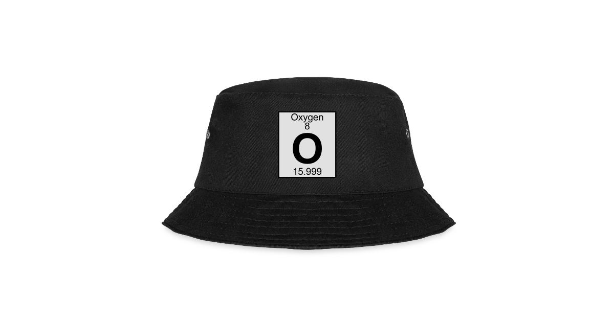 Oxygen (O) (element 8) - Bucket Hat 